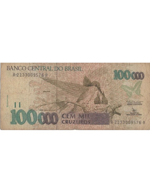 100000 CEM MIL CRUZEIROS A2133009576A