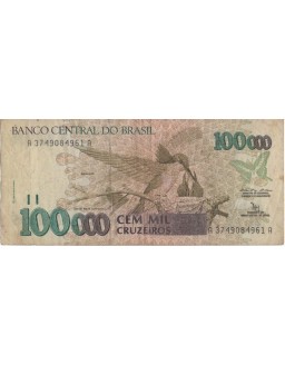 100000 CEM MIL CRUZEIROS A3749084961A