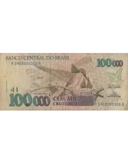 100000 CEM MIL CRUZEIROS A5409003366A