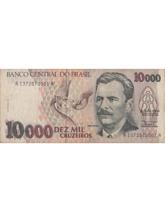 10000 DEZ MIL CRUZEIROS A1372070001A