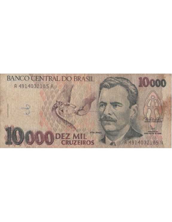 10000 DEZ MIL CRUZEIROS A4914032185A