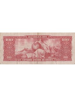 100 CEM CRUZEIROS 027693 ESTAMPA 2  SERIE 918