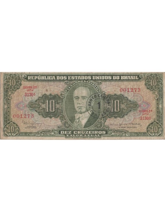 10 DEZ CRUZEIROS 001273 ESTAMPA 2 SERIE 3130