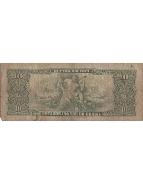 10 DEZ CRUZEIROS 028320 ESTAMPA 2 SERIE 2525