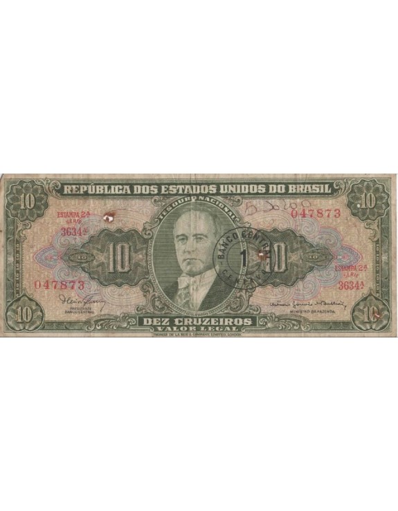 10 DEZ CRUZEIROS 047873 ESTAMPA 2 SERIE 3634