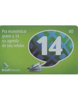 BRASIL TELECOM - 14 NO CELULAR