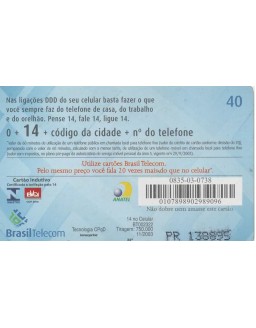 BRASIL TELECOM - 14 NO CELULAR