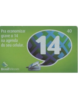 BRASIL TELECOM - 14 NO CELULAR