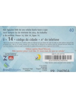 BRASIL TELECOM - 14 NO CELULAR