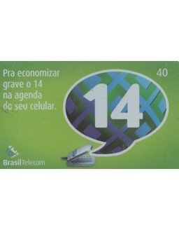 BRASIL TELECOM - 14 NO CELULAR