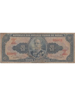 20 VINTE CRUZEIROS 024952 ESTAMPA 1 SERIE 1054