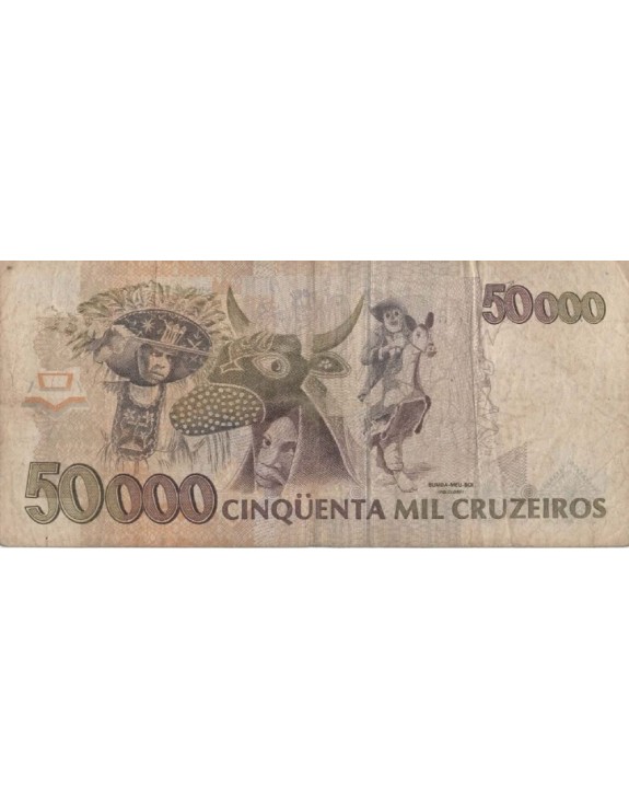50000 CINQUENTA MIL CRUZEIROS A0482065347A