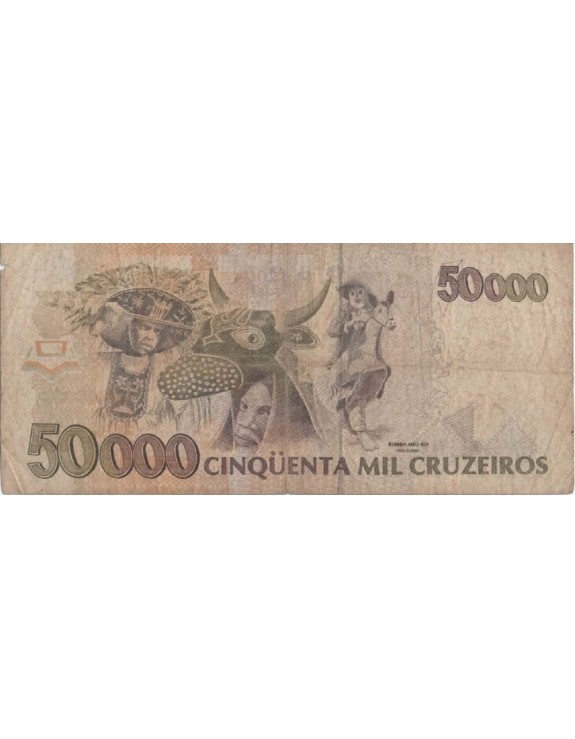 50000 CINQUENTA MIL CRUZEIROS A24280155504A