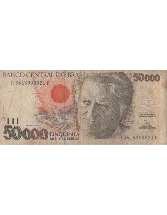50000 CINQUENTA MIL CRUZEIROS A3616000021A