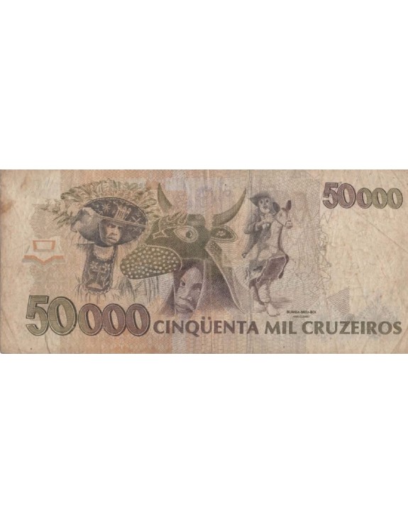 50000 CINQUENTA MIL CRUZEIROS A3616000021A