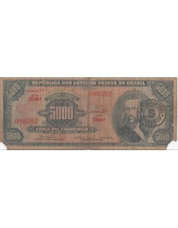 5000 CINCO MIL CRUZEIROS 099382 SERIE 2768