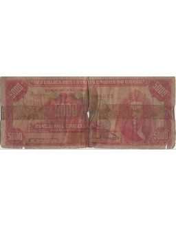 5000 CINCO MIL CRUZEIROS 008077 ESTAMPA 2 SERIE 116