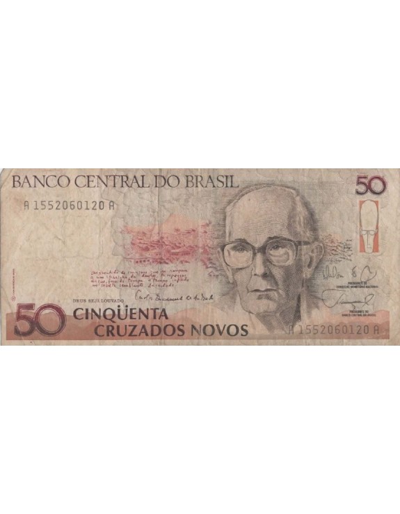 50 CINQUENTA CRUZADOS NOVOS A1552060120A