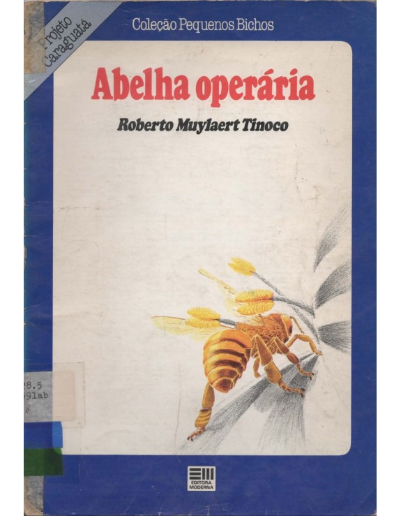 PROJETO CARAGUATA - COLEÇAO PEQUENOS BICHOS - ABELHA OPERARIA