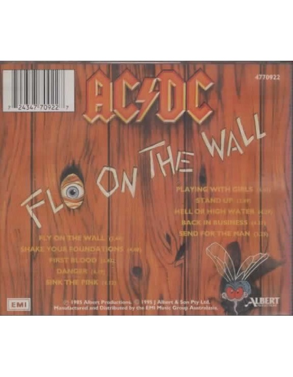 AC DC - FLY ON THE WALL
