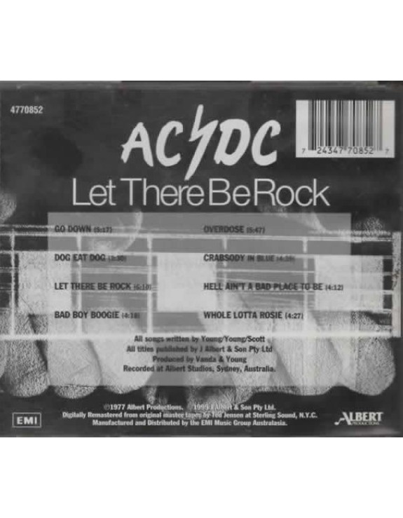 AC DC - LET THERE BE ROCK