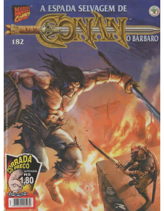 A ESPADA SELVAGEM DE CONAN 182