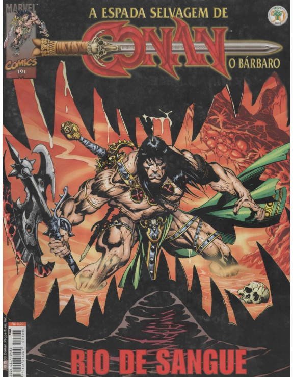A ESPADA SELVAGEM DE CONAN 191