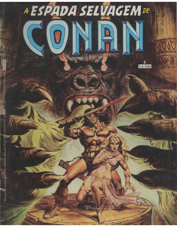 A ESPADA SELVAGEM DE CONAN 008