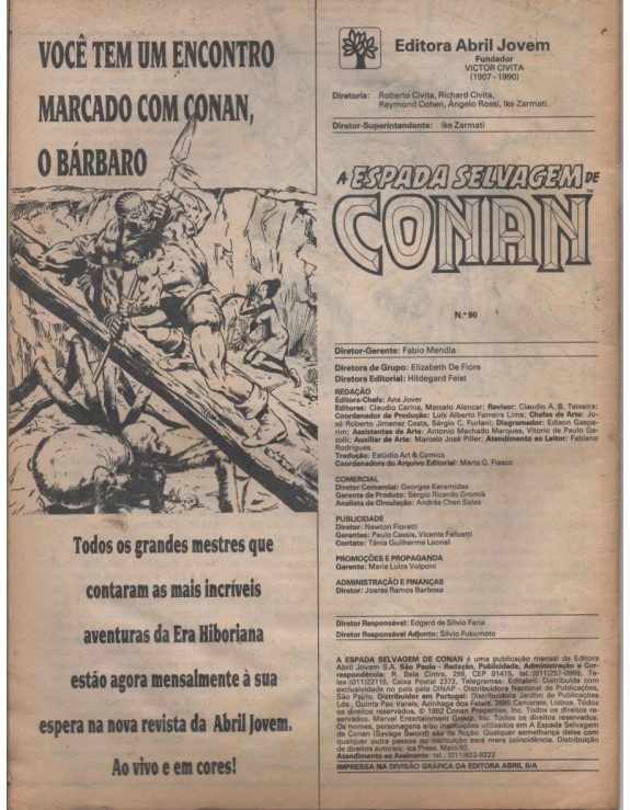 A ESPADA SELVAGEM DE CONAN 090