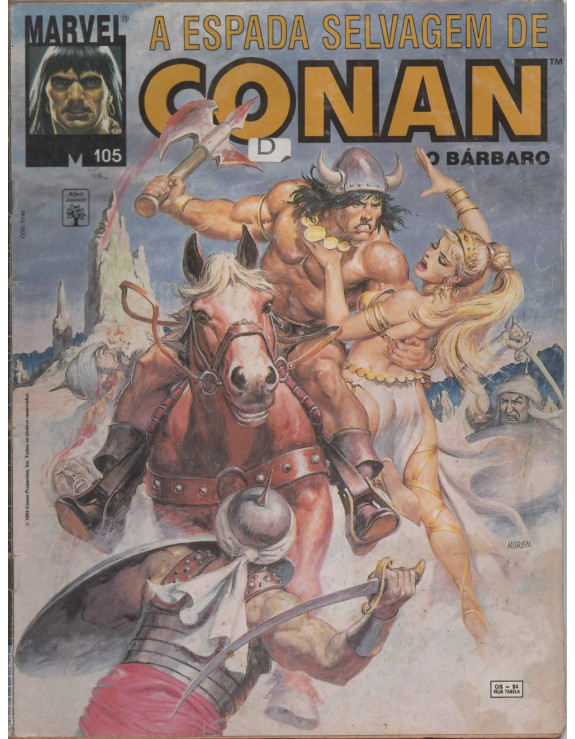 A ESPADA SELVAGEM DE CONAN 105