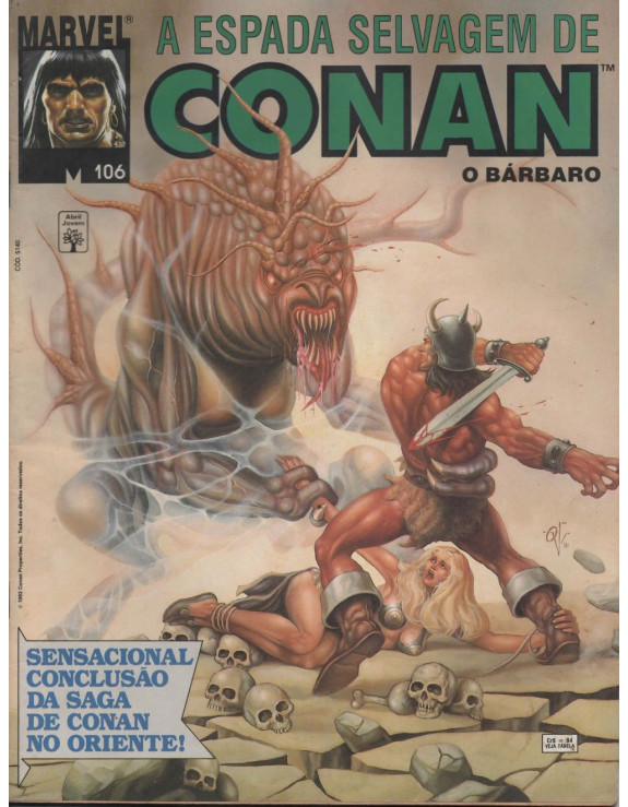 A ESPADA SELVAGEM DE CONAN 106