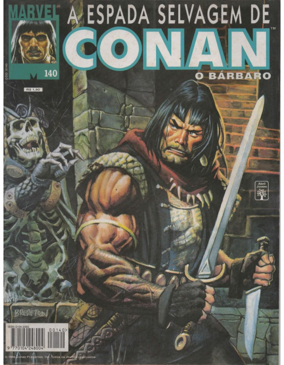 A ESPADA SELVAGEM DE CONAN 140