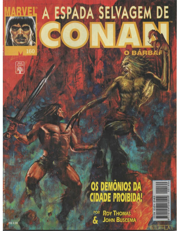 A ESPADA SELVAGEM DE CONAN 160