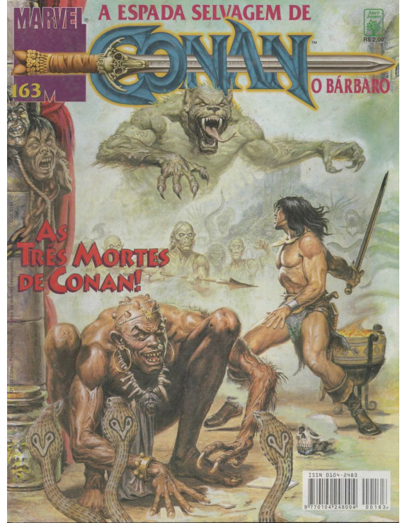 A ESPADA SELVAGEM DE CONAN 163