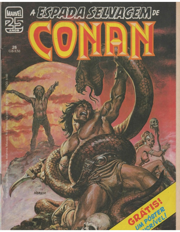 A ESPADA SELVAGEM DE CONAN 026