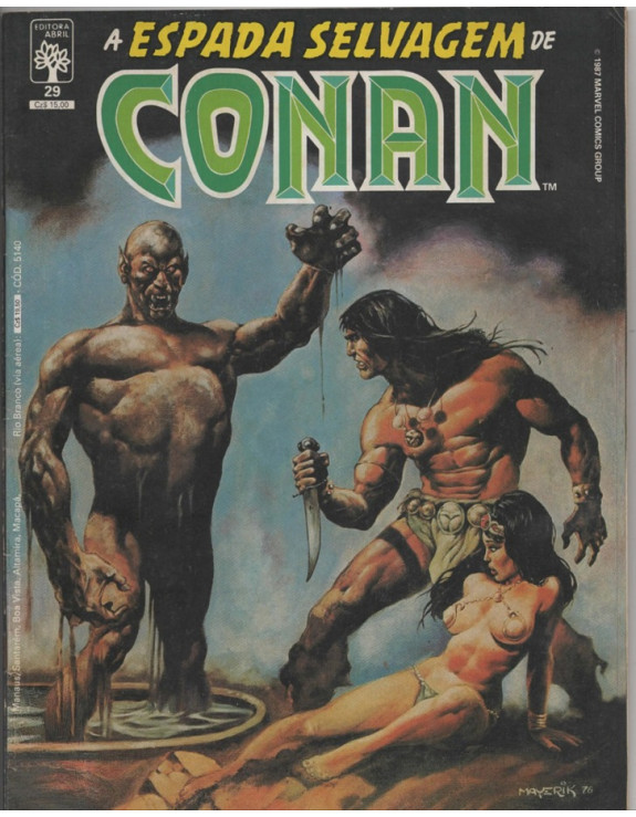 A ESPADA SELVAGEM DE CONAN 029
