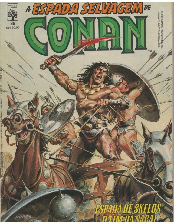 A ESPADA SELVAGEM DE CONAN 036
