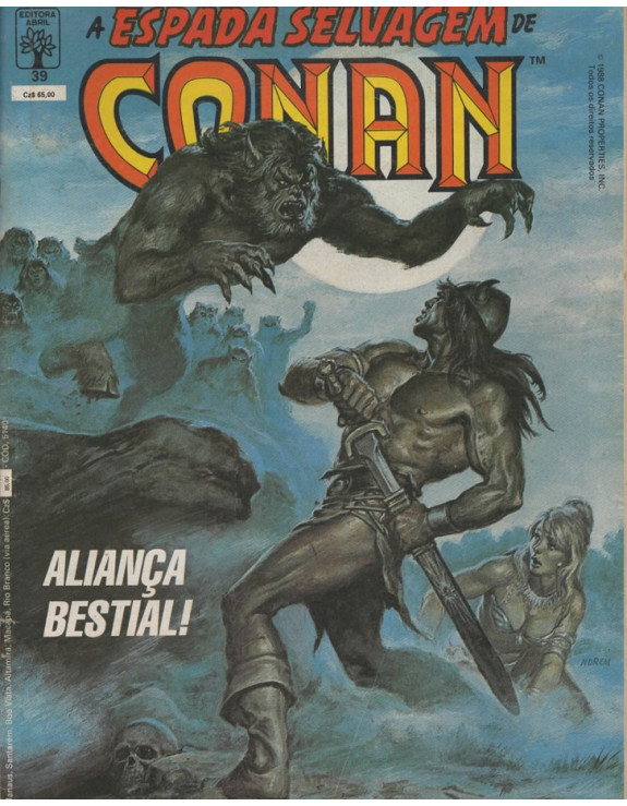 A ESPADA SELVAGEM DE CONAN 039