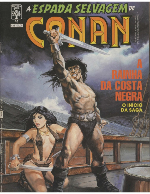 A ESPADA SELVAGEM DE CONAN 041