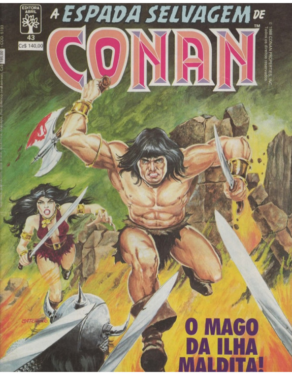 A ESPADA SELVAGEM DE CONAN 043