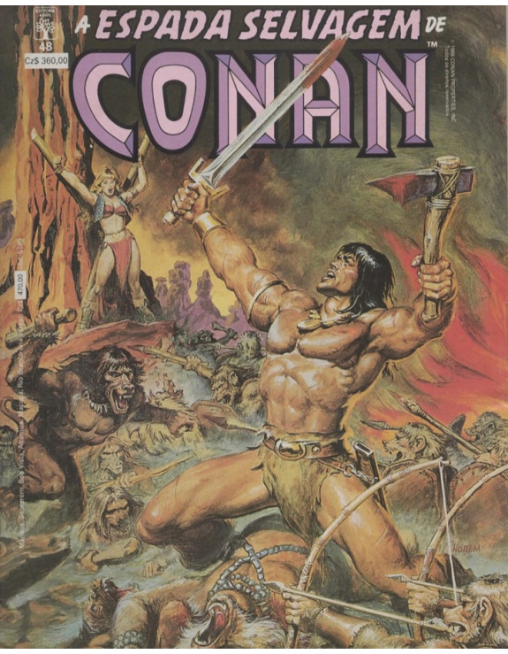 A ESPADA SELVAGEM DE CONAN 048