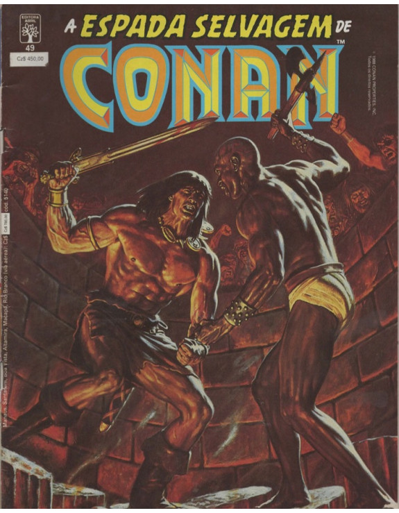 A ESPADA SELVAGEM DE CONAN 049