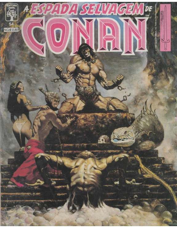 A ESPADA SELVAGEM DE CONAN 054