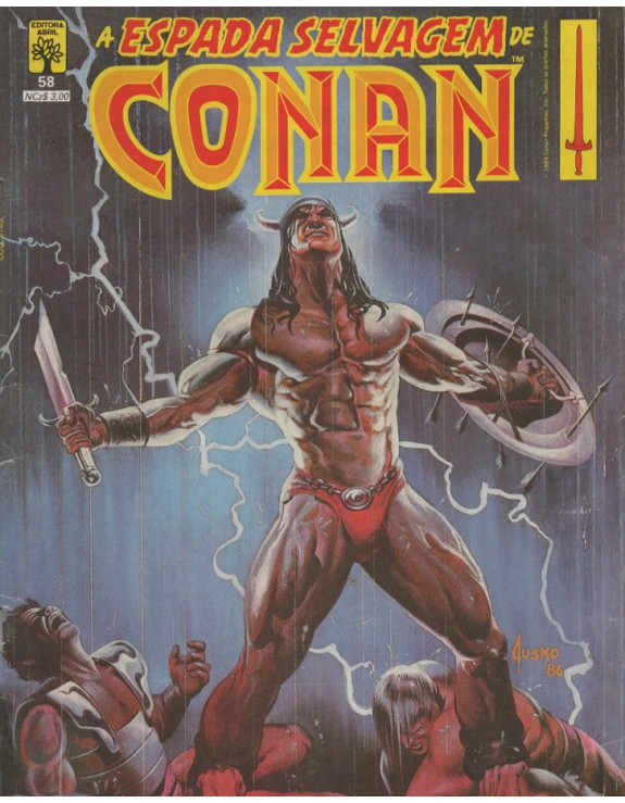 A ESPADA SELVAGEM DE CONAN 058