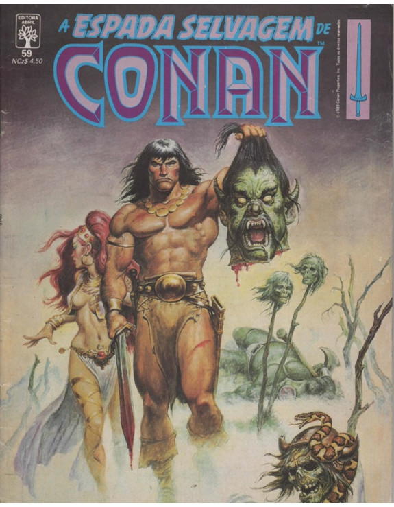 A ESPADA SELVAGEM DE CONAN 059