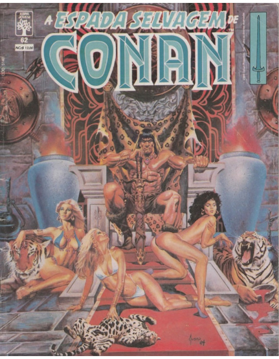 A ESPADA SELVAGEM DE CONAN 062