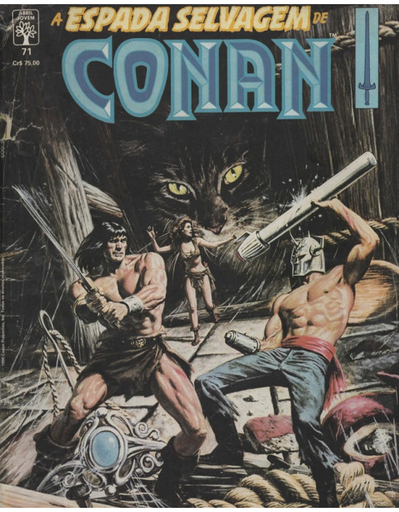 A ESPADA SELVAGEM DE CONAN 071