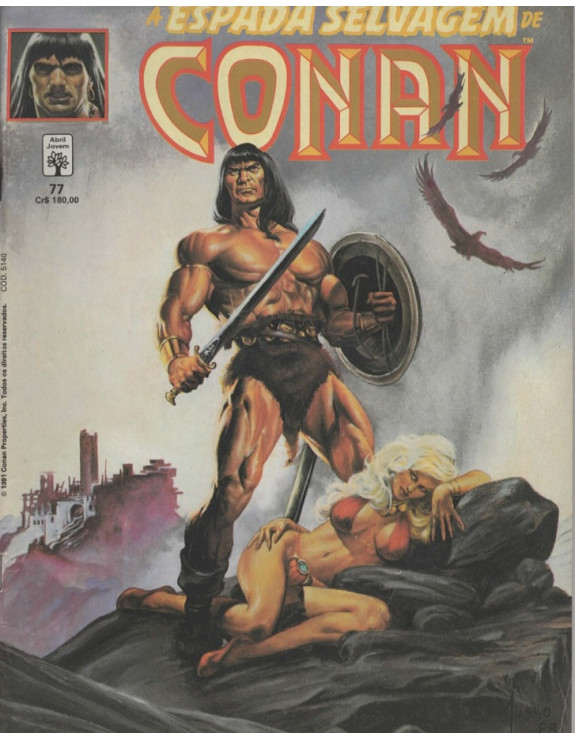 A ESPADA SELVAGEM DE CONAN 077