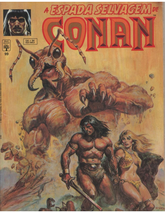 A ESPADA SELVAGEM DE CONAN 099