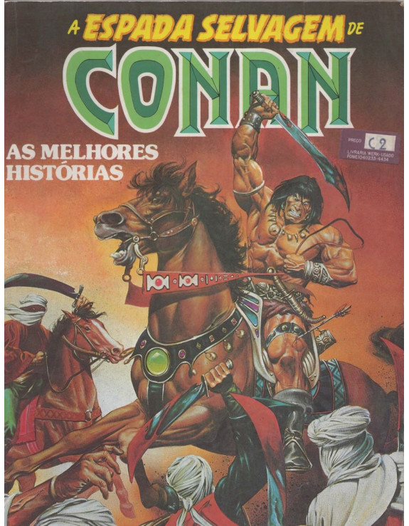 A ESPADA SELVAGEM DE CONAN AS MELHORES HISTORIAS